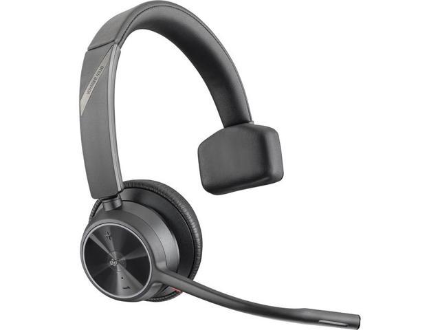 Poly - Voyager 4310 Wireless Headset (Plantronics) - Single-Ear Headset with Boom Mic Connect PC/