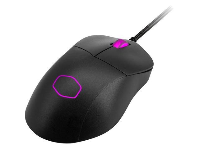 Cooler Master MM730 Black Gaming Mouse with adjustable 16,000 DPI, PTFE Feet, RGB lighting and MasterPlus+ Software