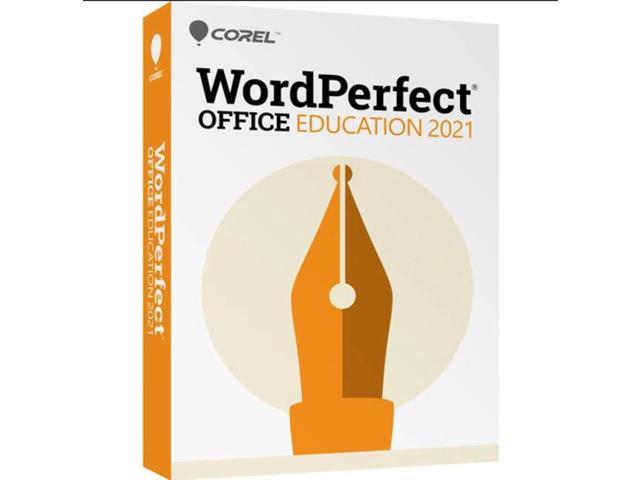 Corel WordPerfect Office 2021 Education Box Pack WP2021PREFDVDAAM