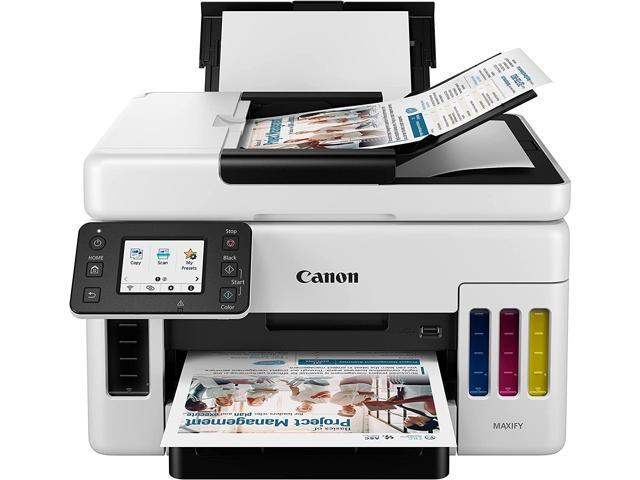 Canon GX6020 Wireless MegaTank AIO Inkjet Printer Copy/Print/Scan 4470C002 Newegg.com