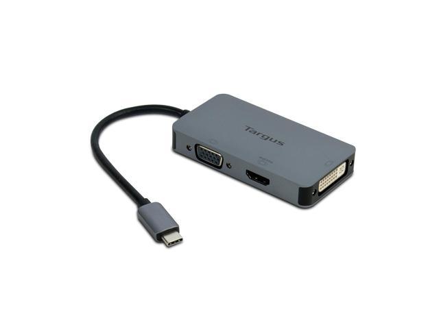 USB-C Single Video Adapter with 4K HDMI/DVI/ VGA ACA961USZ