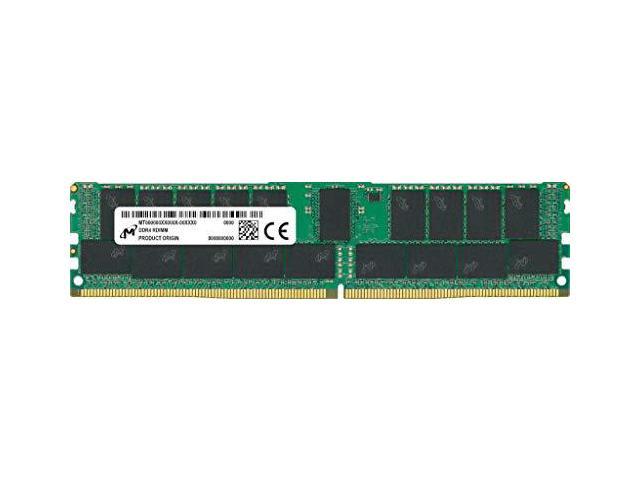 Micron 16GB DDR4 3200 (PC4-25600) 1Rx8 CL22 1.2V RDIMM Server Memory Module  - MTA9ASF2G72PZ-3G2E1