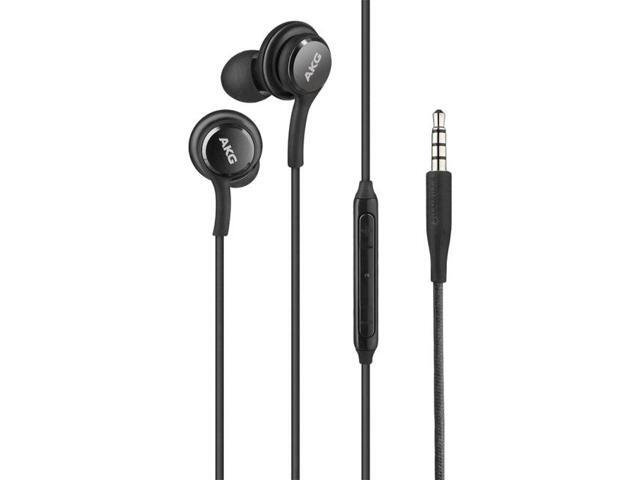 4XEM 3.5mm AKG Earphones with Mic and Volume Control Black 4XSAMEARAKGB
