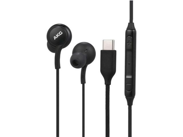 4XEM USB-C AKG Earphones with Mic and Volume Control Black 4XSAMEARAKGCB