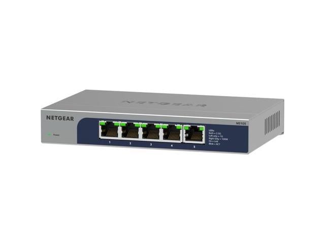 NETGEAR 5-Port Multi-Gigabit Ethernet Unmanaged Network Switch