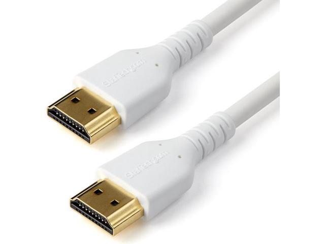StarTech RHDMM2MPW 6ft Premium High Speed HDMI Cable with Ethernet White