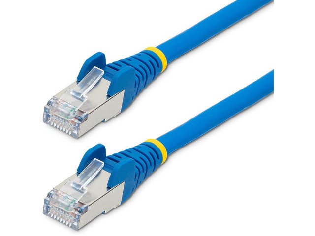 StarTech Blue 10ft CAT6a Snagless Shielded 10Gbps Ethernet Patch Cable