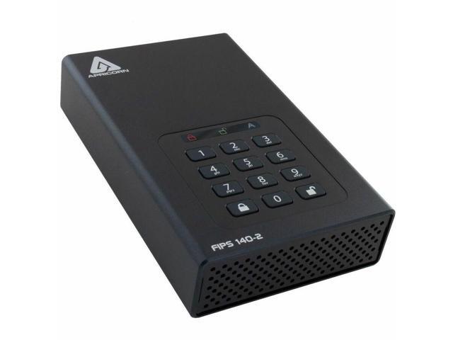 Apricorn Aegis Padlock DT 24 TB Desktop External  Hard Drive - 3.5" - TAA Compliant (ADT-3PL256F-24TB)