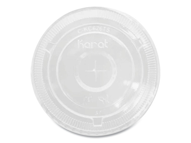 Karat Earth 78mm PLA Dome Lid for 10oz PLA Cup - 1,000 pcs
