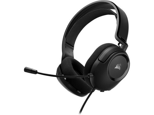 Corsair HS35 v2 Multiplatform Wired Gaming Headset ? Flexible Omni-Directional Microphone, Carbon