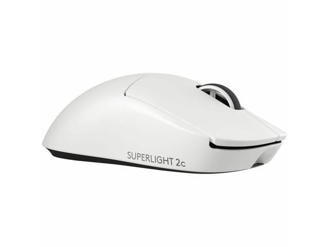 Logitech G PRO X SUPERLIGHT 2c wireless gaming mouse 51 g pro-grade compact mouse with 5 programmable buttons USB-C charging 44K DPI sensor up to 8 kHz polling for PC/Mac White 910007528
