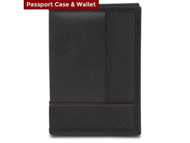 Black 82860 500 Travelon Safeid Accent Passport Case
