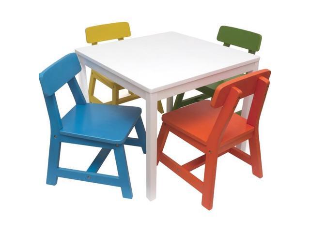 lipper childrens rectangular table and chair set