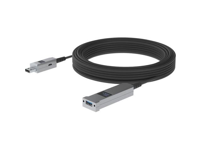Huddly 16 40 Ft Usb Aoc Data Transfer Cable Type A Male Usb Type A Female Computer Power Cords Newegg Com