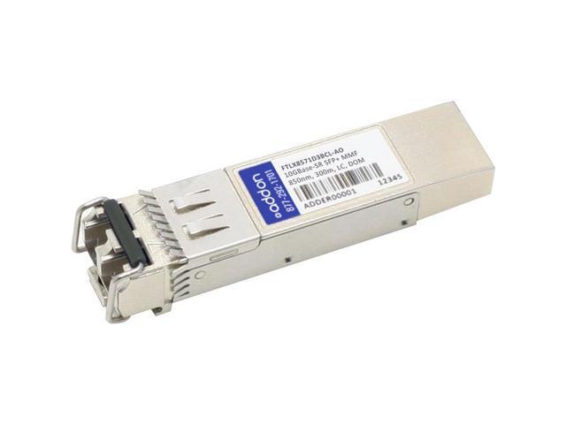 AddOn Finisar FTLX8571D3BCL Compatible 10GBase-SR SFP+ Transceiver (MMF, 850nm, 300m, LC, DOM)