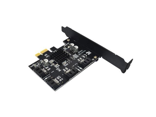 4 Ports Pci E To Sata 30 Expansion Controller Card 6g Sata30 Pci Express Adapter Marvell 9564