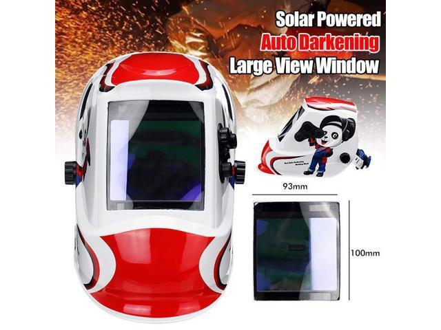 Solar Automatic Darkening Welding Helmet Electric Welding Face Mask Len Goggles