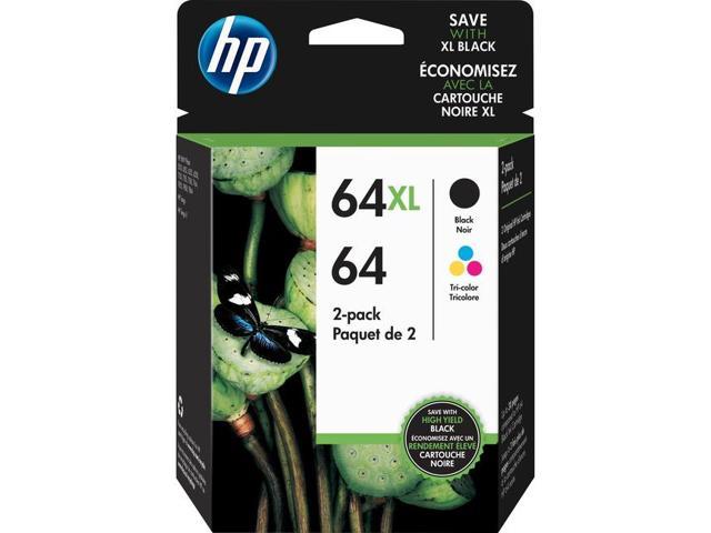 Hp 64xl Original Ink Cartridge Combo Pack Black 3yp23an140 3153