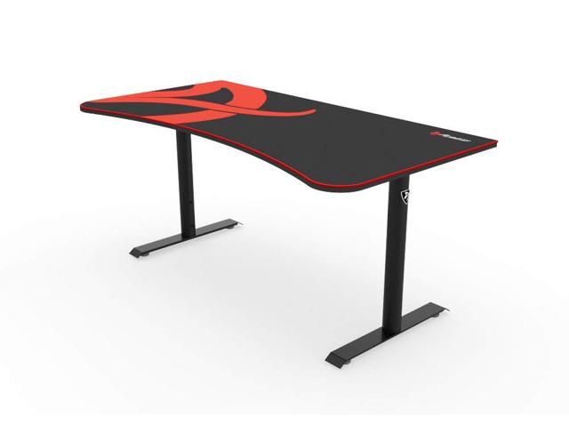 Arozzi Arena Heavy Duty Rectangular Gaming Desk and Mouse Pad Black