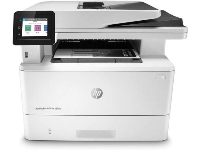 Photo 1 of HP LaserJet Pro Multifunction M428fdw Wireless Laser Printer, 40ppm, Print, Scan, Copy, Fax (W1A30A) , White