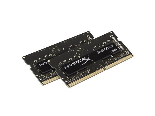HyperX Impact 32GB (2 x 16G) 260-Pin DDR4 SO-DIMM DDR4 3200 (PC4 25600) Desktop Memory Model HX432S20IBK2/32