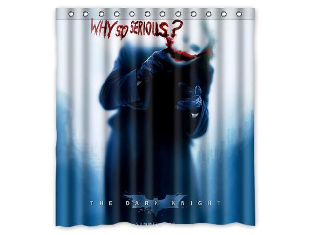 Custom Batman The Joker Waterproof Shower Curtain High Quality