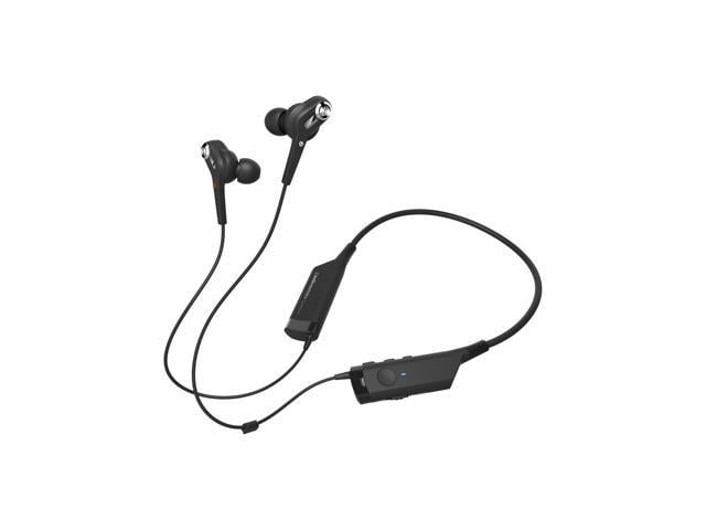 Audio-Technica ATH-ANC40BT QuietPoint Active Noise-Cancelling Wireless In-Ear Headphones