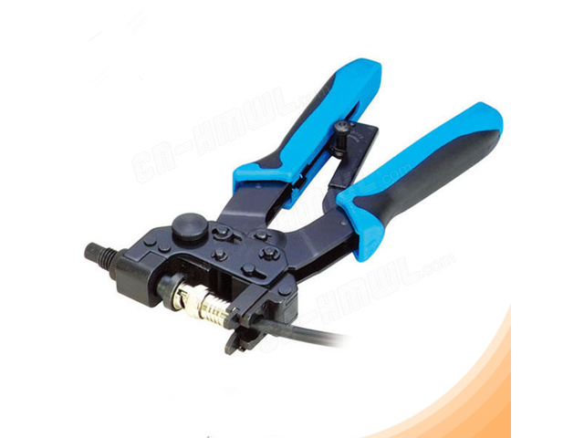 Universal Coax Compression Crimping Tool for RCA RG6 RG59 F BNC Cable 