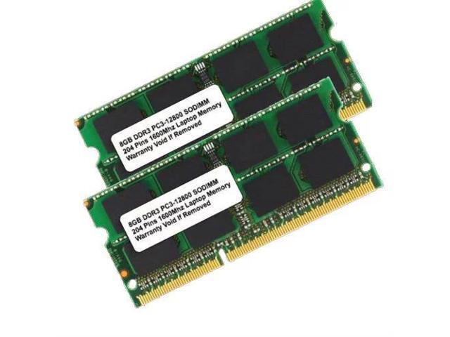 16GB 2 X 8GB Memory RAM SODIMM 204PIN DDR3-1333MHz PC3-10600 for LAPTOP HP IBM