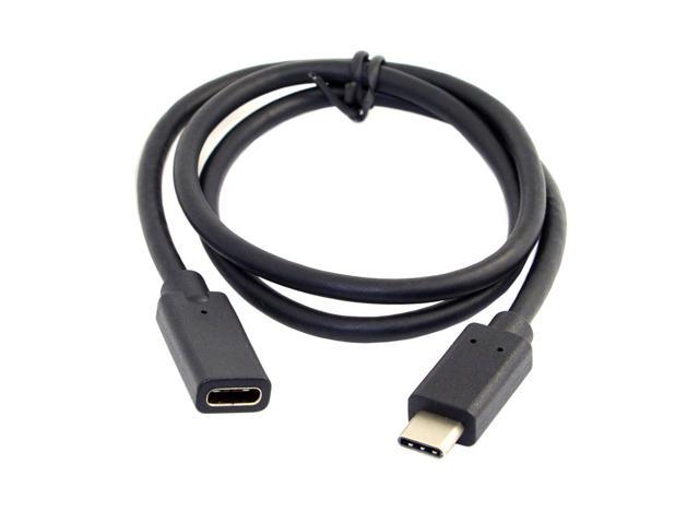 Type C USB3.1 Male to USB-C Female Extension Data Cable for Macbook Tablet Phone
