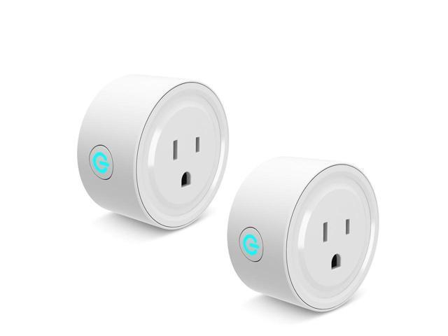Mini Smart Plug Outlet Compatible with Amazon Alexa Google Home IFTTT,no Hub Required,ETL and FCC listed Wifi enabled Remote Control Smart Socket 2-Pack