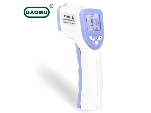 Auto Power Off Instant Results Model R6 IR Digital Body Infrared Gun Commander Optics Non Contact Forehead Thermometer Feature Extensive Self-Calibration 1 Second Results 