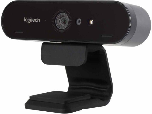 Klaar schandaal zege Logitech BRIO Ultra HD Webcam for Video Conferencing, Recording, and  Streaming - Black - Newegg.com