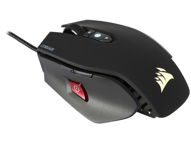 Corsair Gaming M65 Pro Rgb Fps Gaming Mouse Backlit Rgb Led 100 Dpi Optical Black Newegg Com