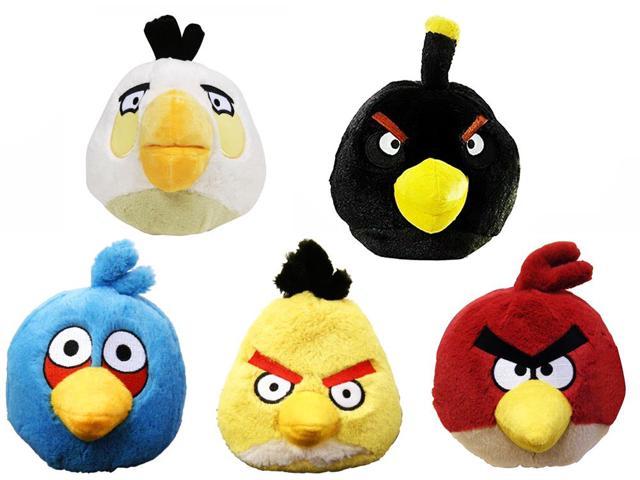 angry birds plush set