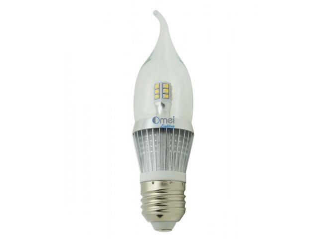 E26 Led Bulb Dimmable Candelabra Bulbs 5w 50 Watt Daylight White E26 Led Bulb Dimmable Candelabra Bulbs