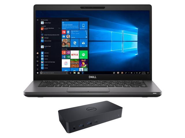 Dell Latitude 14 5400 Home and Business Laptop (Intel i7-8665U 4-Core, 32GB RAM, 256GB PCIe SSD, 14.0" Full HD (1920x1080), Intel UHD 620, Wifi, Bluetooth, Webcam, Win 10 Pro) with D6000 Dock