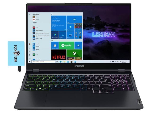 Lenovo Legion 5 15ACH6 Gaming & Business Laptop (AMD Ryzen 7 5800H 8-Core, 16GB RAM, 2TB PCIe SSD, 15.6" Full HD (1920x1080), NVIDIA RTX 3050 Ti, Wifi, Bluetooth, Webcam, Win 11 Pro) with Hub