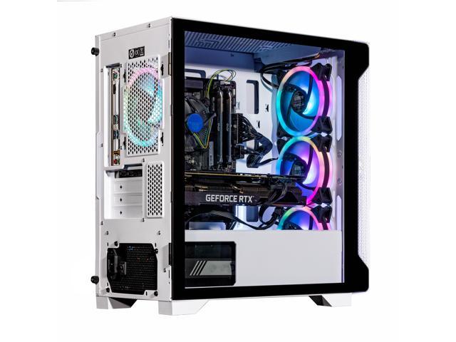 Velztorm Tempix Custom Built Gaming Desktop PC White (Intel i5