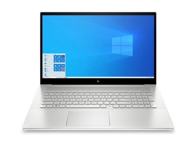 HP ENVY 17t-cg 4K Home & Business Laptop (Intel i7-1165G7 4-Core, 64GB RAM, 2TB m.2 SATA SSD + 2TB  HDD, 17.3" 4K Ultra HD (3840x2160), NVIDIA MX450, Fingerprint, Wifi, Bluetooth, Win 11 Pro)