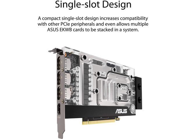 Refurbished: ASUS EKWB GeForce RTX 3070 Gaming Graphics Card