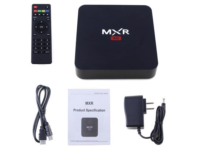 MXQ Pro 4K Kodi 17.6 Android 8GB Smart TV Box w Remote
