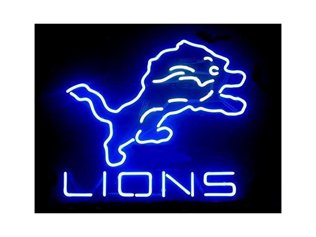 Detroit Lions 1961-1969 LED Neon Sign - Legacy Edition