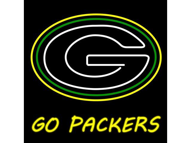 Green Bay Packers 3D Shattered Glass Decal