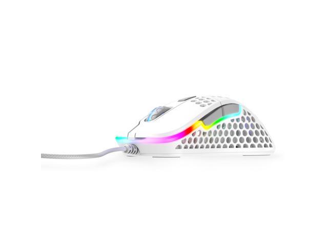 Xtrfy M4 Rgb Lightweight Mouse White Newegg Com