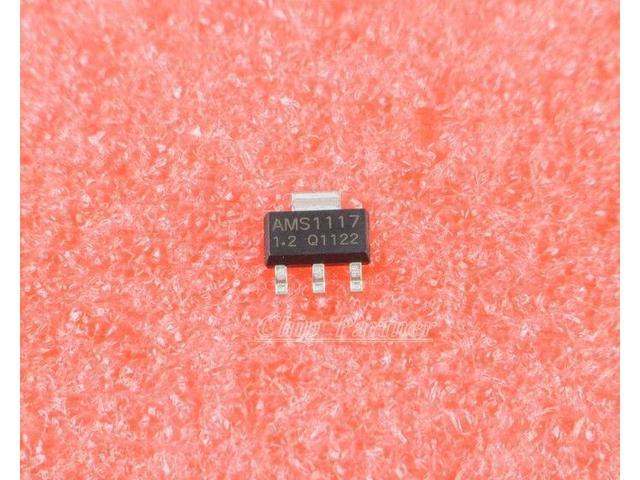 10PCS AMS1117-1.2 LM1117 1117 1.2V 1A SOT-223 Voltage Regulator SOT223 ...