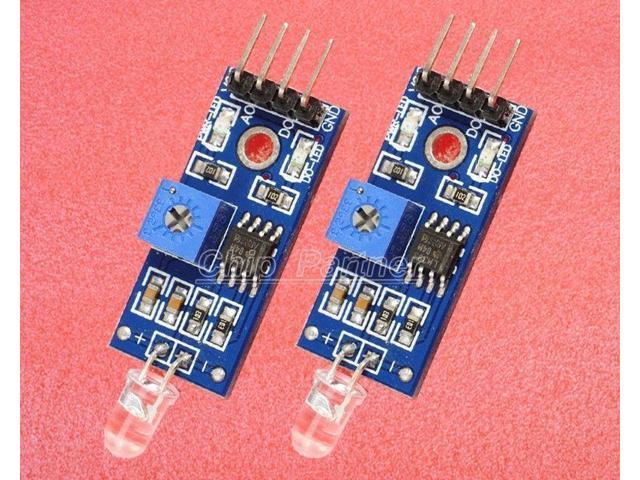 2PCS LM393 light Sensor Module 3.3-5V input light Sensor for Arduino 