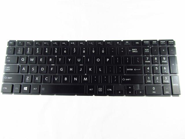 New Toshiba Satellite S55-B5268 S55-B5280 S55-B5289 US backlit keyboard