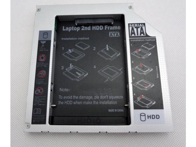 2nd 2.5 HDD SSD Hard Drive Caddy per Toshiba R800 R830 R930 R940 S75 A7140 A7221 