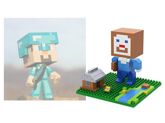 Loz 9468 Minecraft Steve 2 Building Blocks loz 9468 minecraft steve 2 building blocks